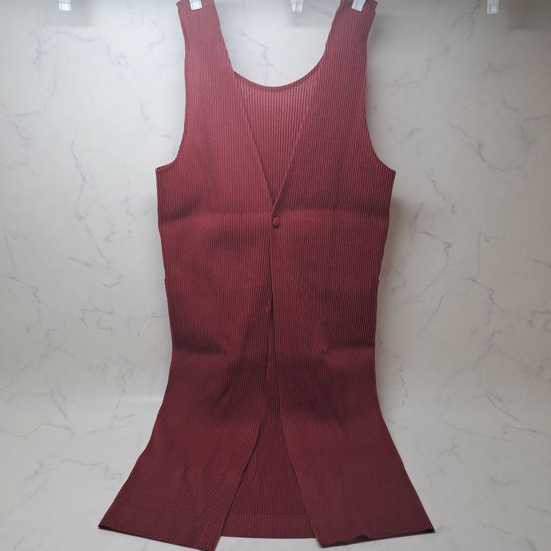 20251104　イッセイミヤケ　エプロン　プリーツ　未使用　タグ付き.