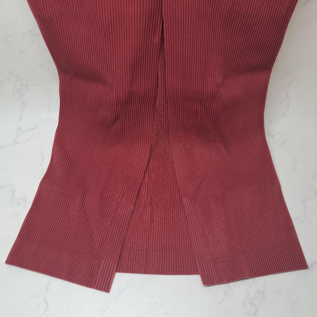 20251104　イッセイミヤケ　エプロン　プリーツ　未使用　タグ付き.