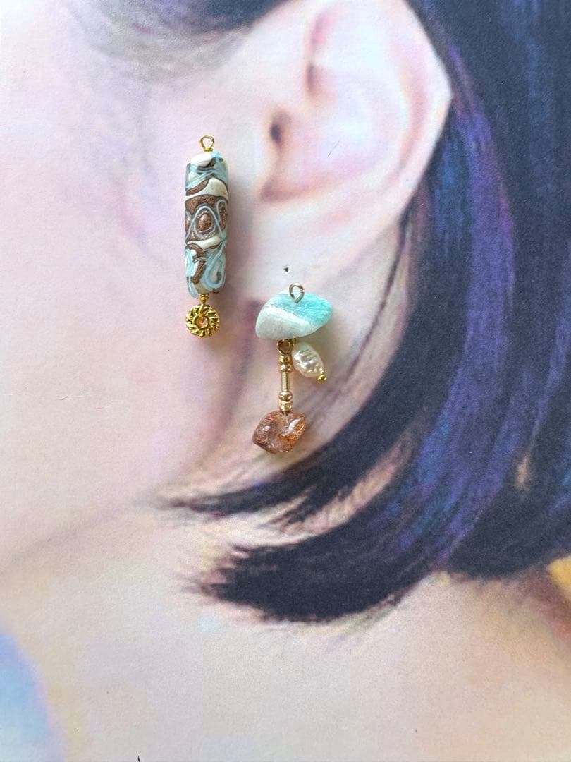 no.202 ガラス職人のハンドメイドビーズ