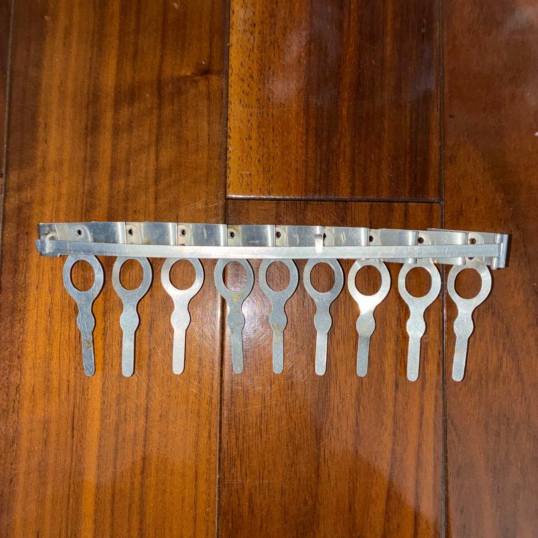 【希少】日本軍 勲章 吊り 金具 9連 レプリカ