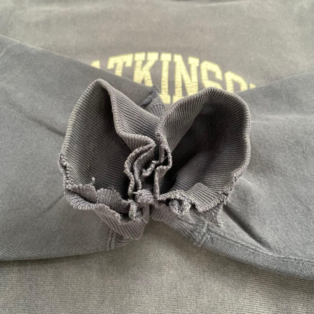 【雰囲気ネイビー！】チャンピオン　リバースウィーブ　フーディ　パーカー　紺　刺繍