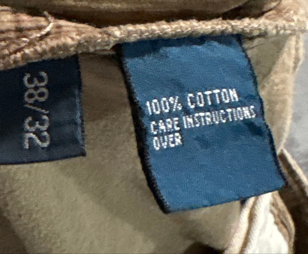 名作　00s ラルフローレン　コーデュロイカーゴパンツ　パラシュートパンツ