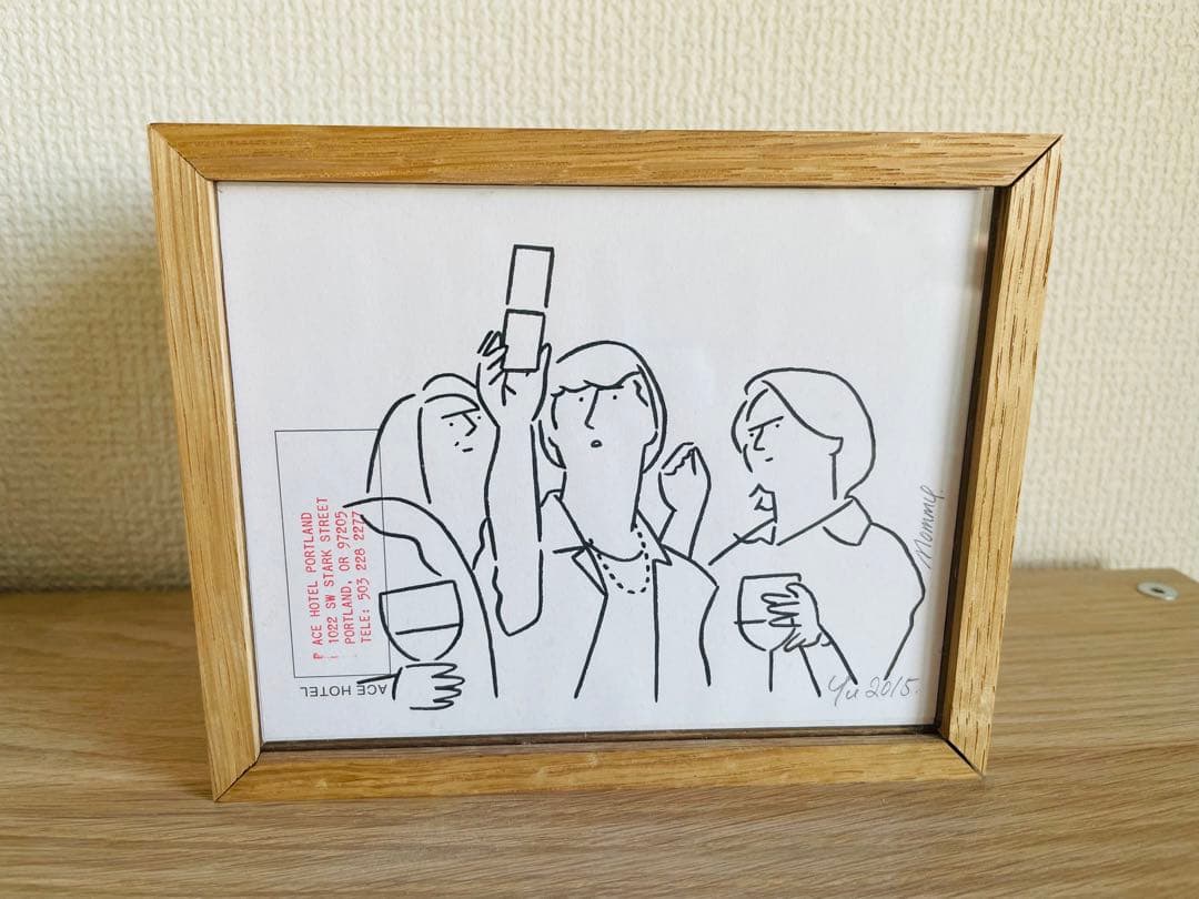 長場雄 Yu nagaba 『 I DRAW』展示 原画作品 Mommy/マミー