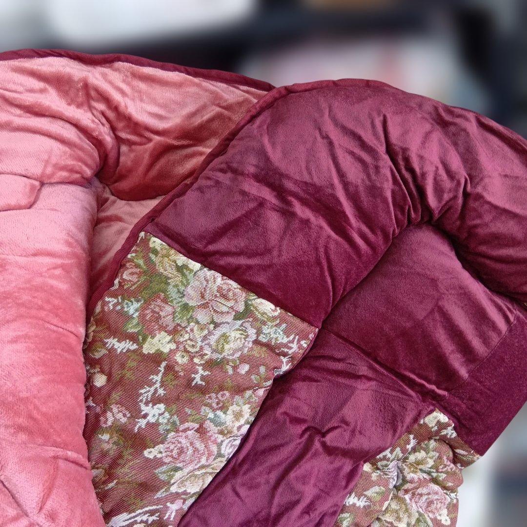 特大こたつ掛布団　205cm×285cm ゴブラン織り　裏ボア　ぽかぽかです…