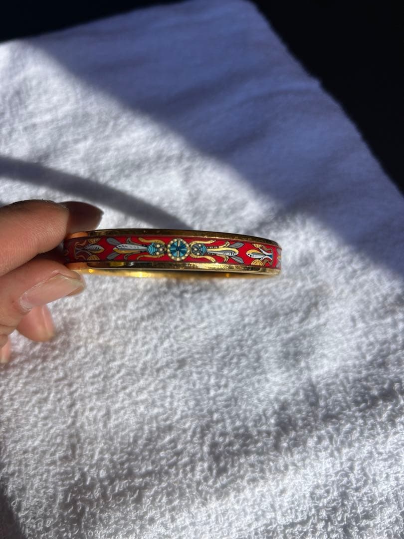 エルメス HERMES エマイユPM バングル