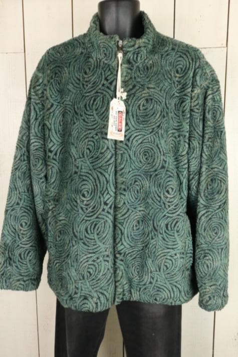 B*H様 22AW【新品】☆CALEE：スパイラル柄　フリースジャケット　ターコ