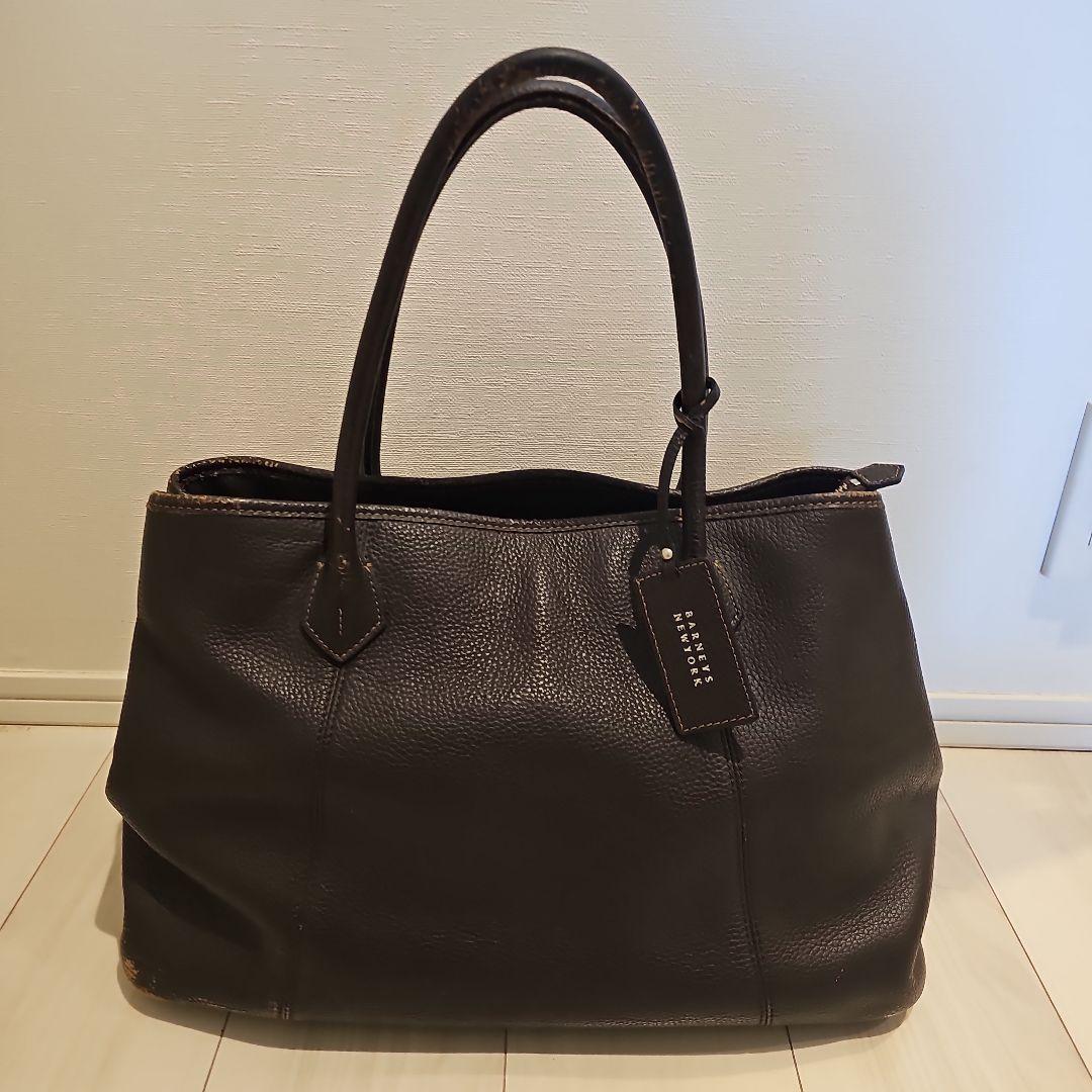 BARNEYS NEW YORK ブラウン　トートバッグ