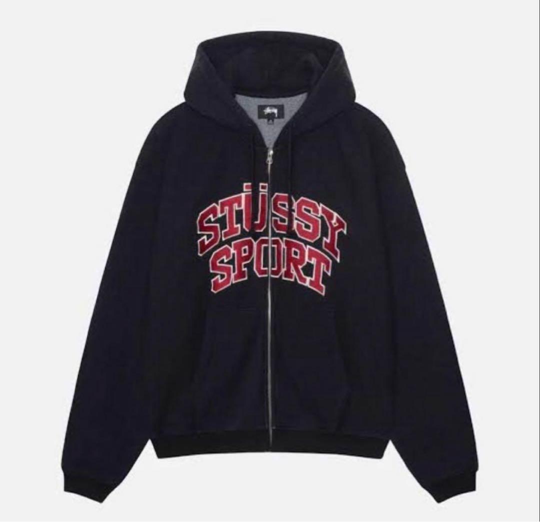 トップス stussy sport ZIP HOODIE 24ss