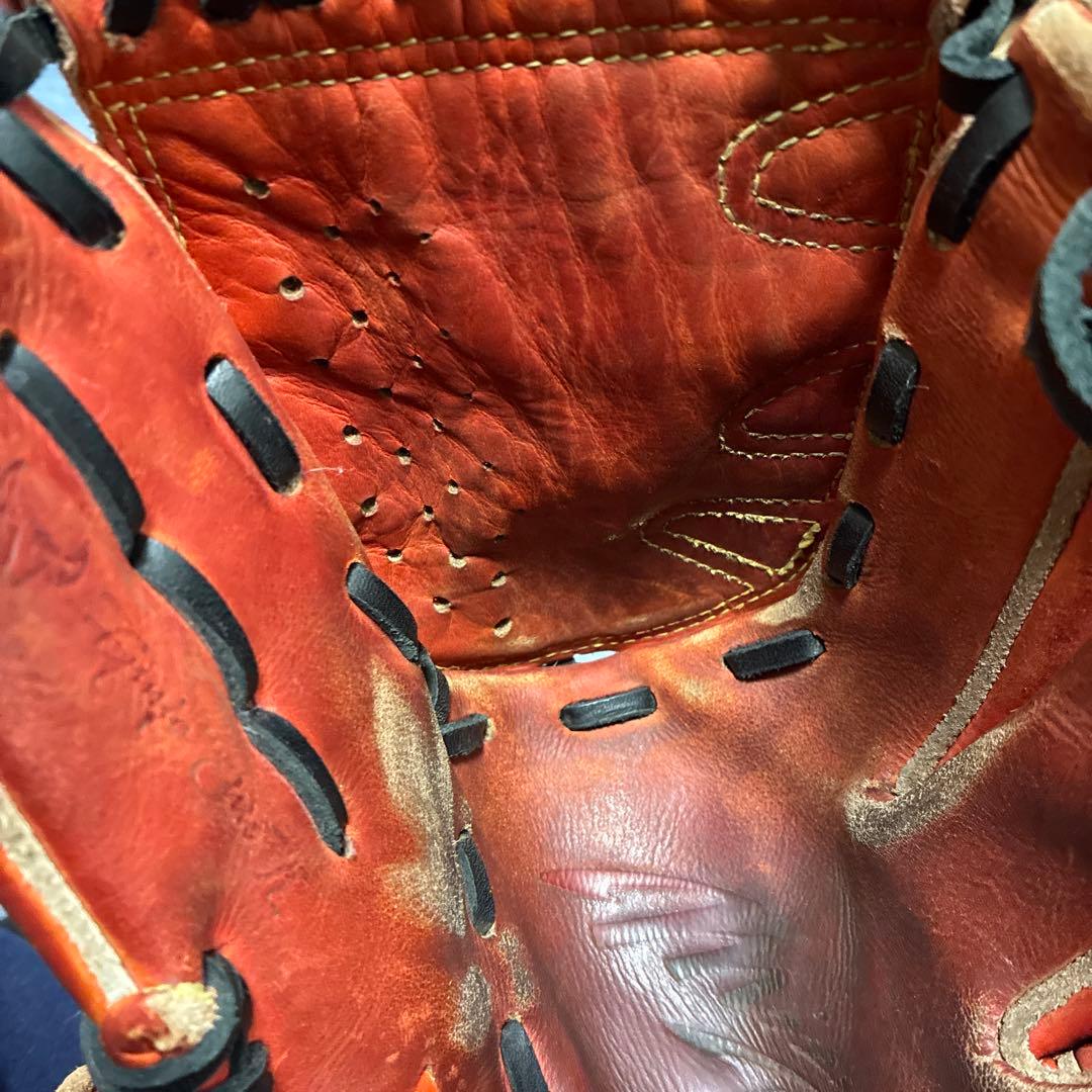 Mizuno Pro 硬式グローブ レッド