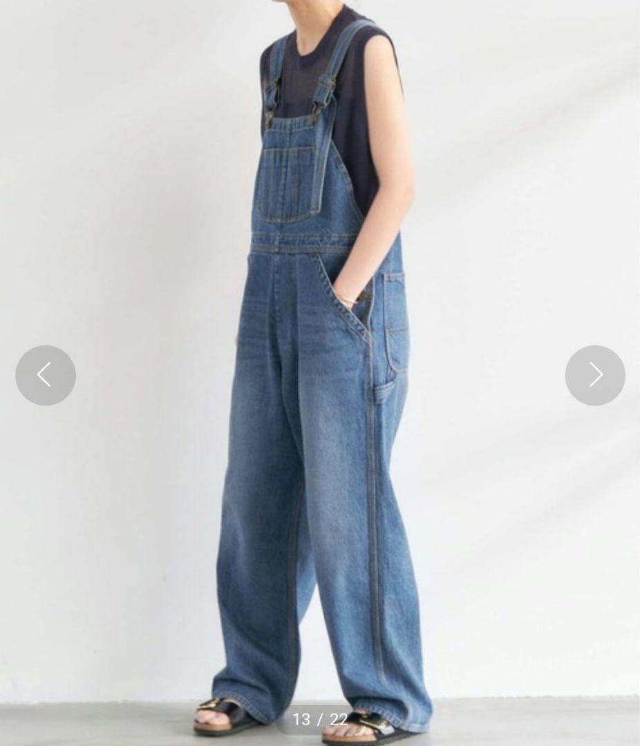 Spick & Span Shiori's デニムサロペット