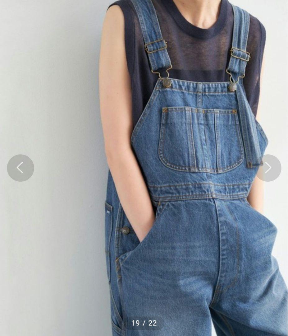 Spick & Span Shiori's デニムサロペット