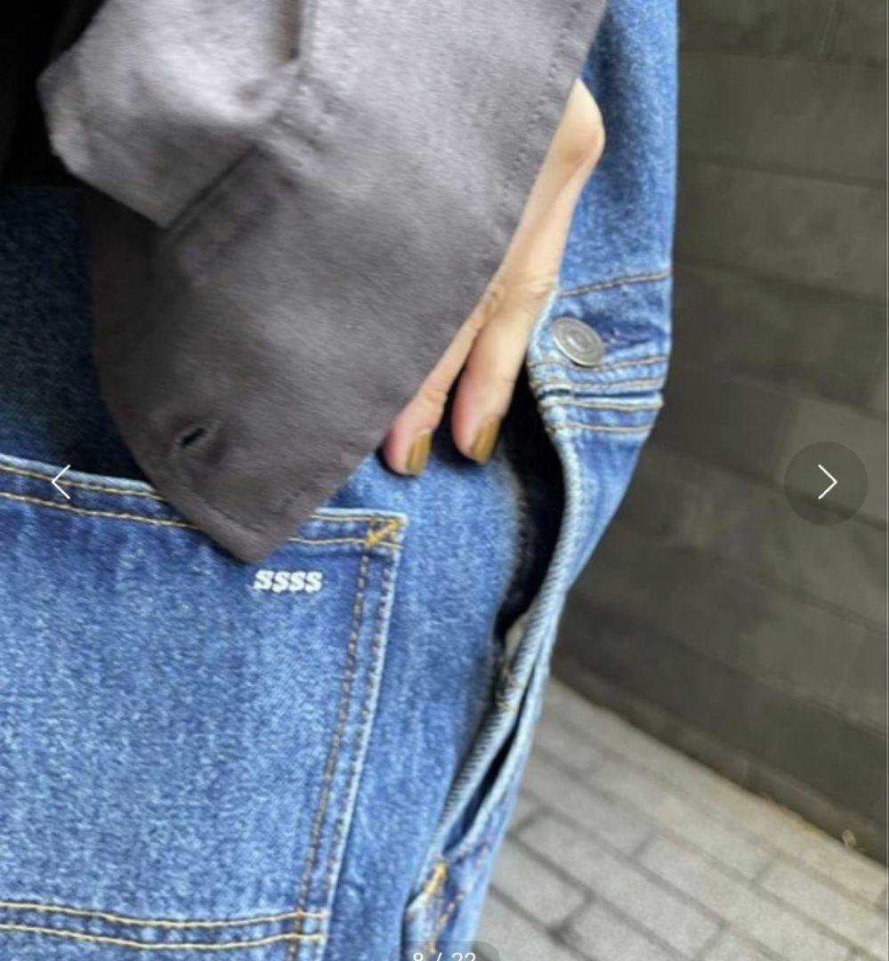 Spick & Span Shiori's デニムサロペット