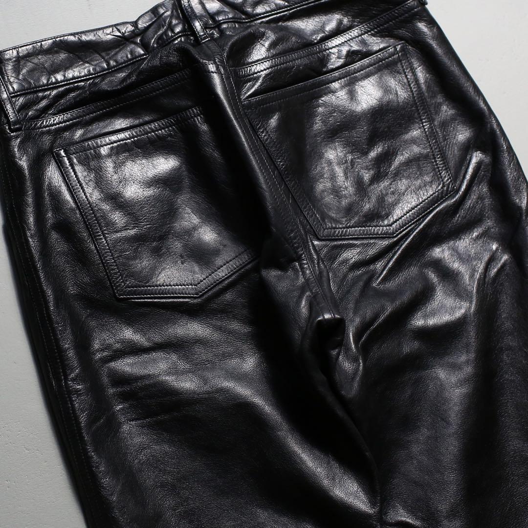 初期◎ 90s~ agnes b. Vintage Leather Pants