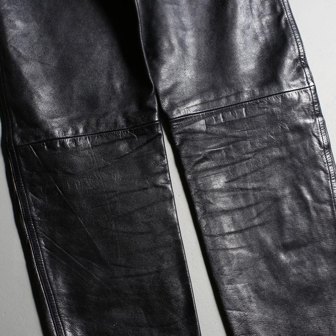 初期◎ 90s~ agnes b. Vintage Leather Pants