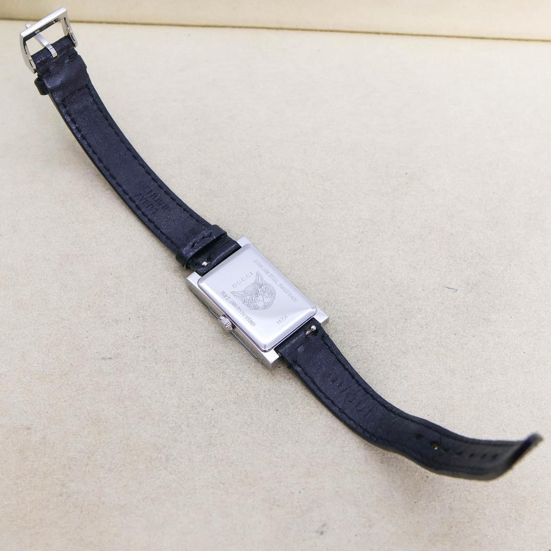 稼働 GUCCI 腕時計 147.4 Gフレーム 蜂 シェル シェリー2165