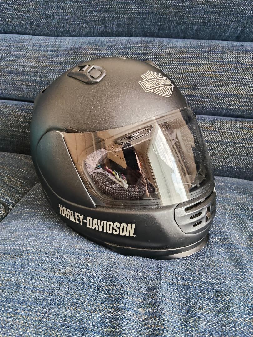 アライ　HARLEY-DAVIDSON フルフェイス マットブラック　美品