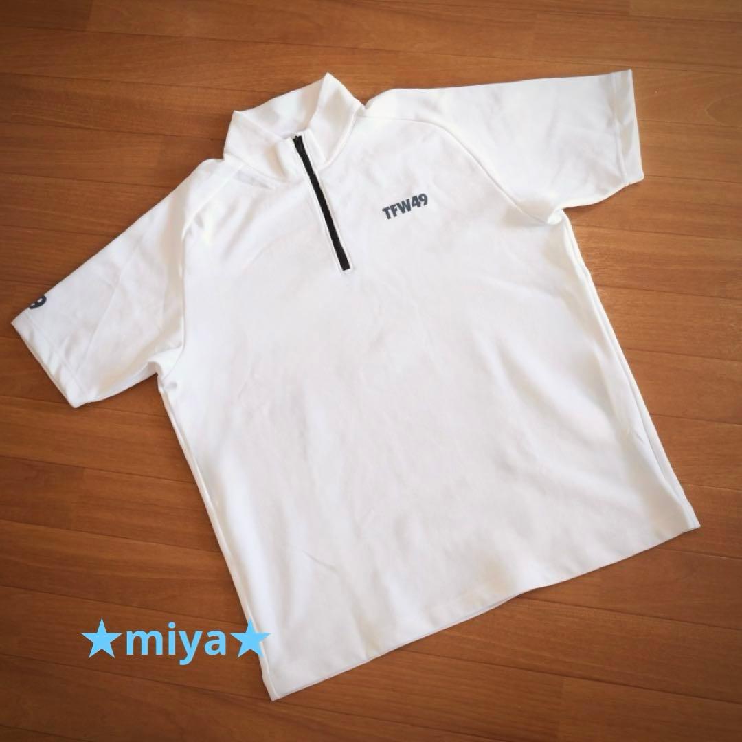 【定価2.5万】TFW49 / MOCK NECK HALF ZIP ゴルフ