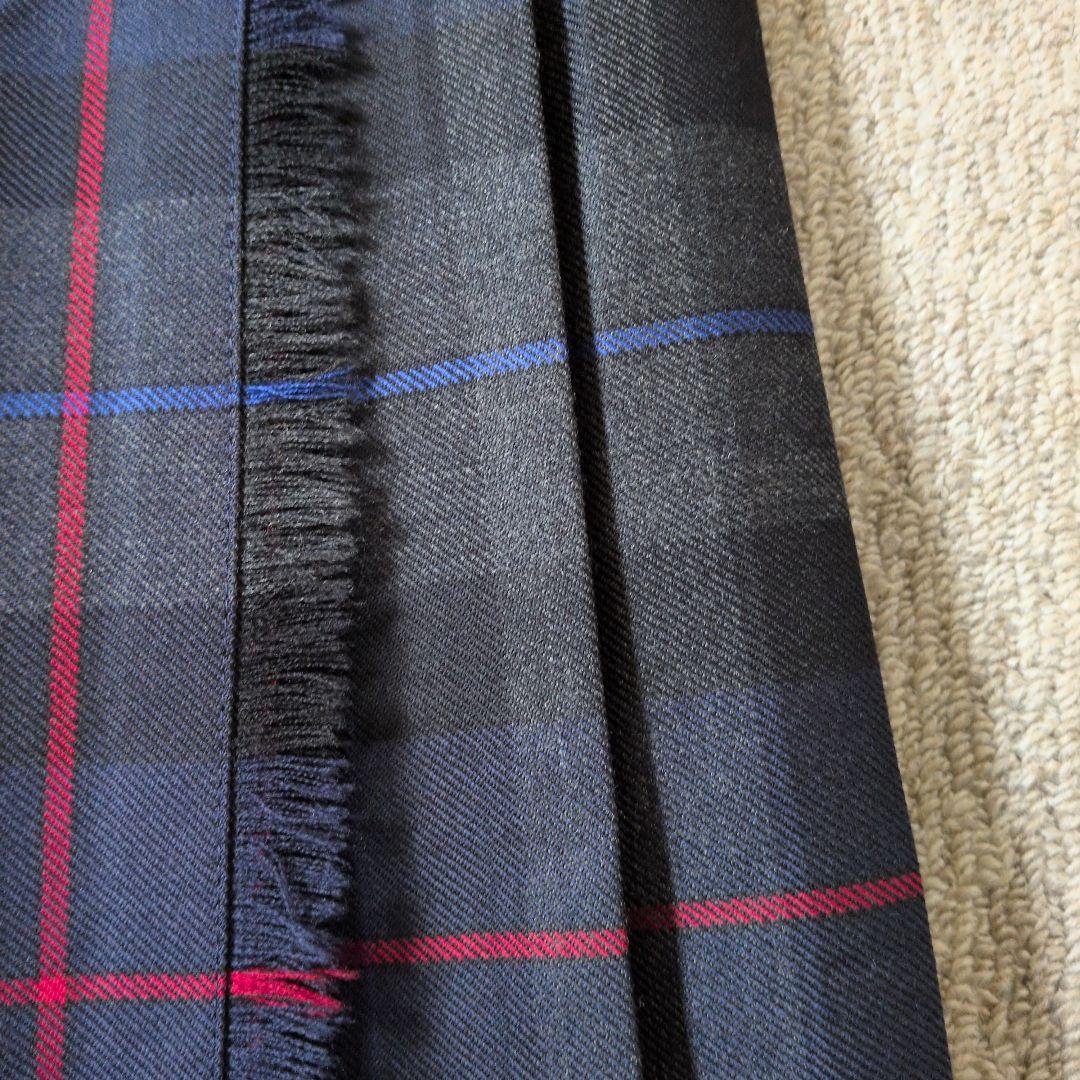 ビームス　オニールオブダブリン　チェック柄プリーツスカート　美品