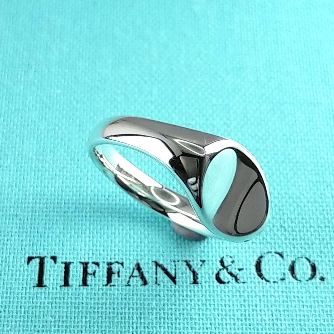 ●SALE●【ティファニー】シグネット　リング　１３号　2381