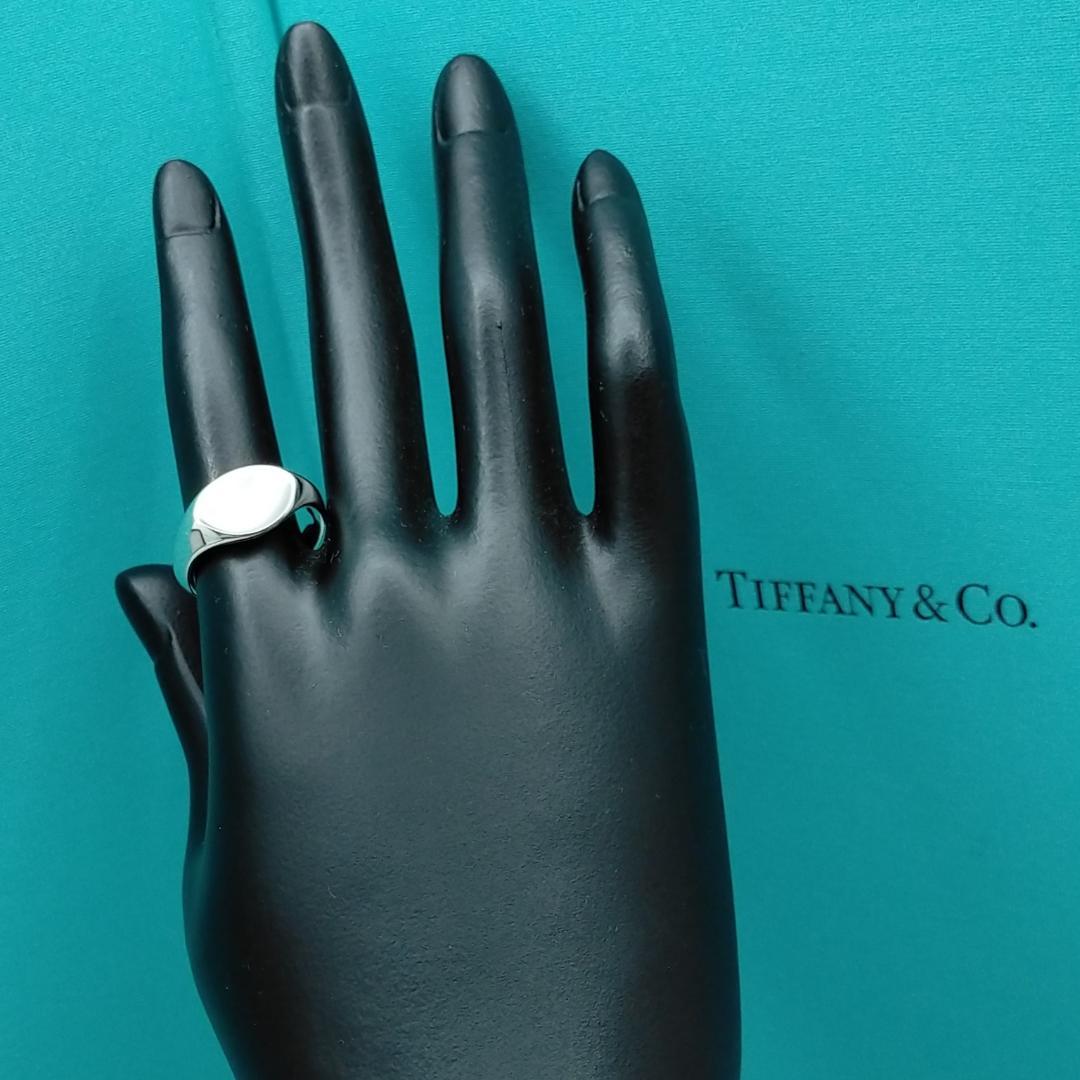 ●SALE●【ティファニー】シグネット　リング　１３号　2381