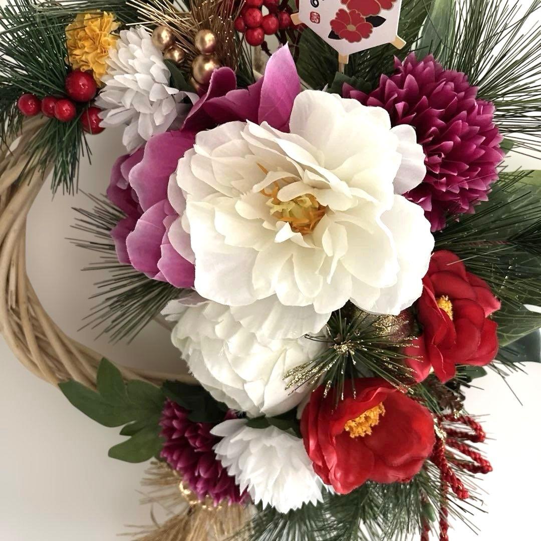 ＊daffy&stella＊　フラワーリース＊　　クリスマスリース