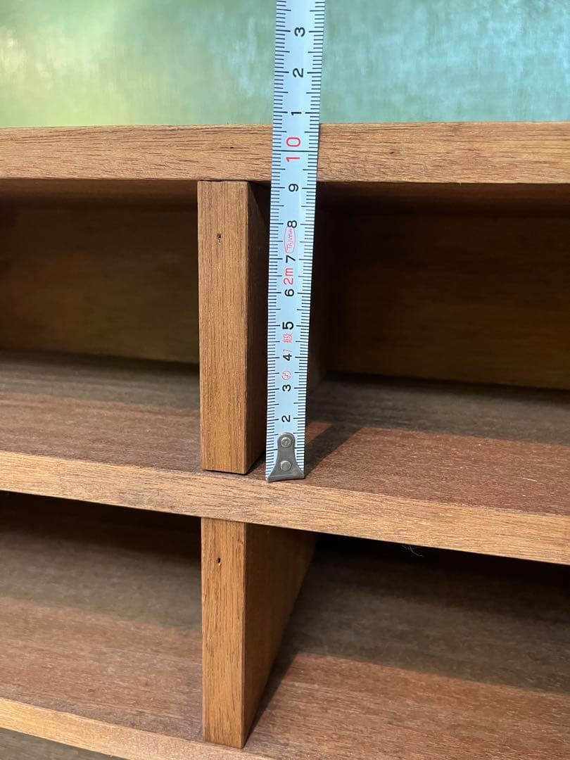 多収納 昭和レトロ 木製 インテリア 当時物 ビンテージ 収納棚 下駄箱としても