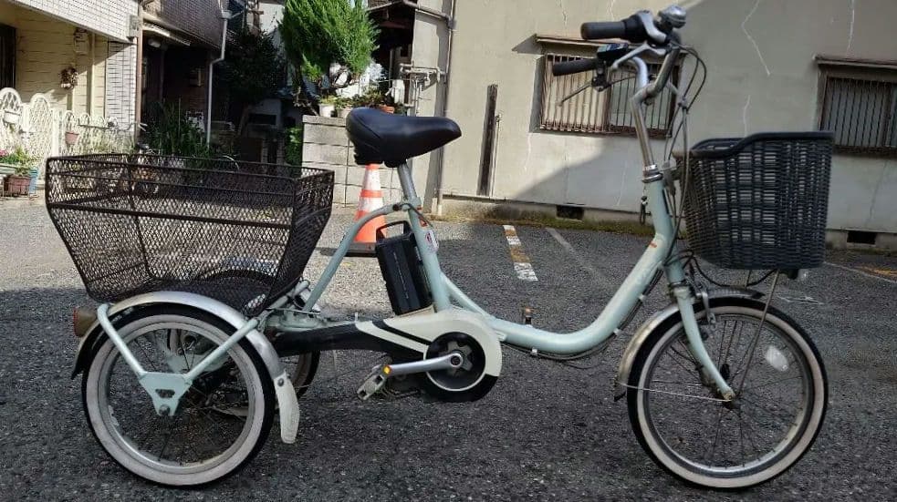 【どんぐり】電動三輪自転車 ヤマハ パス ワゴン YAMAHA PAS