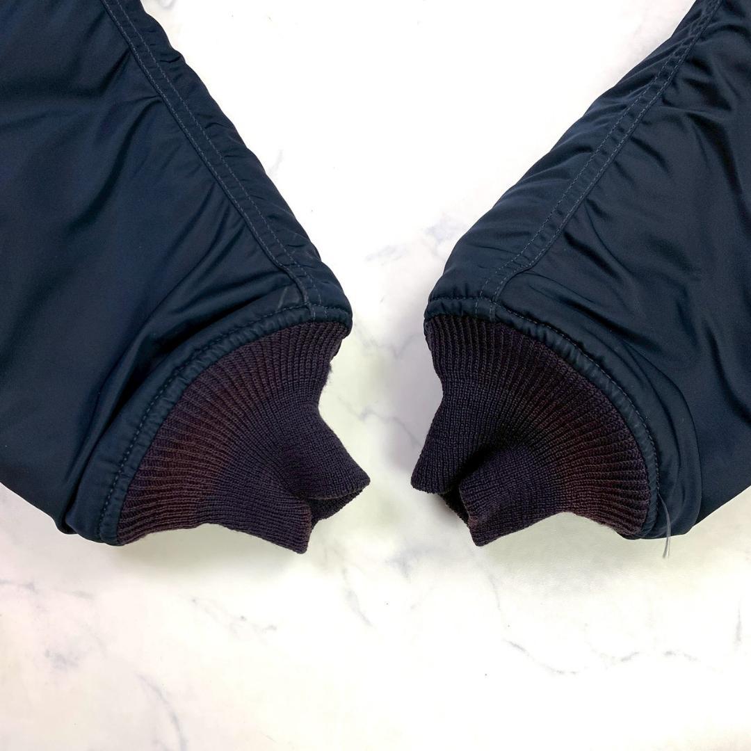 50s復刻★ USA製 ALPHA B-15C ネイビー 38　E018