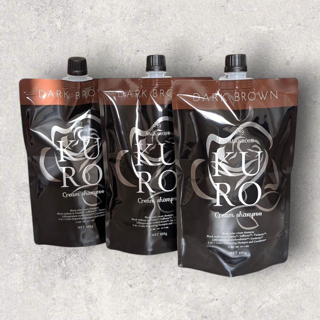 【新品未使用】KUROクリームシャンプー 白髪染め 正規品 単品 即購入OK