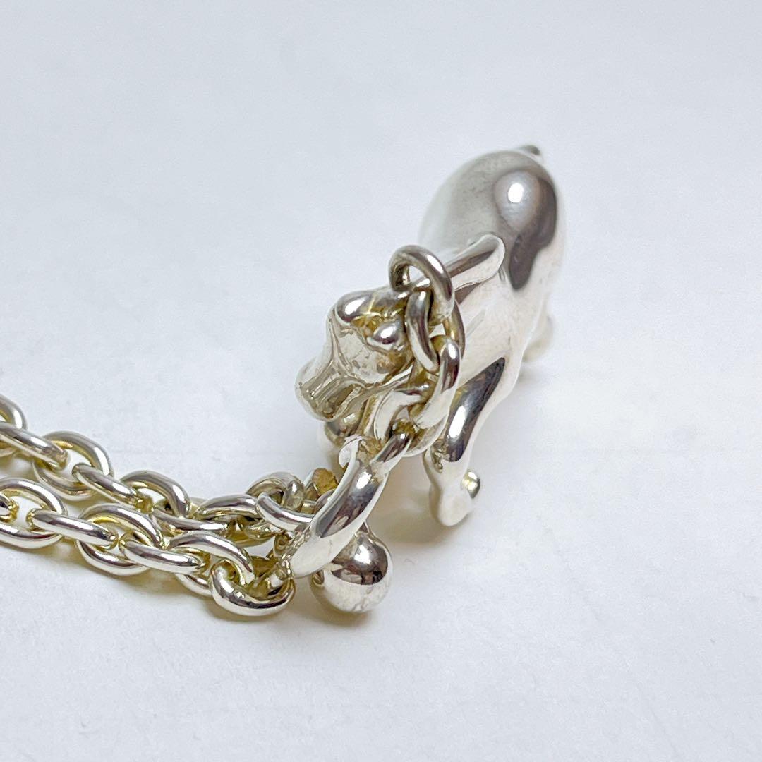 エルメス　ホース　キーリング　キーホルダー　アーネダンス　925