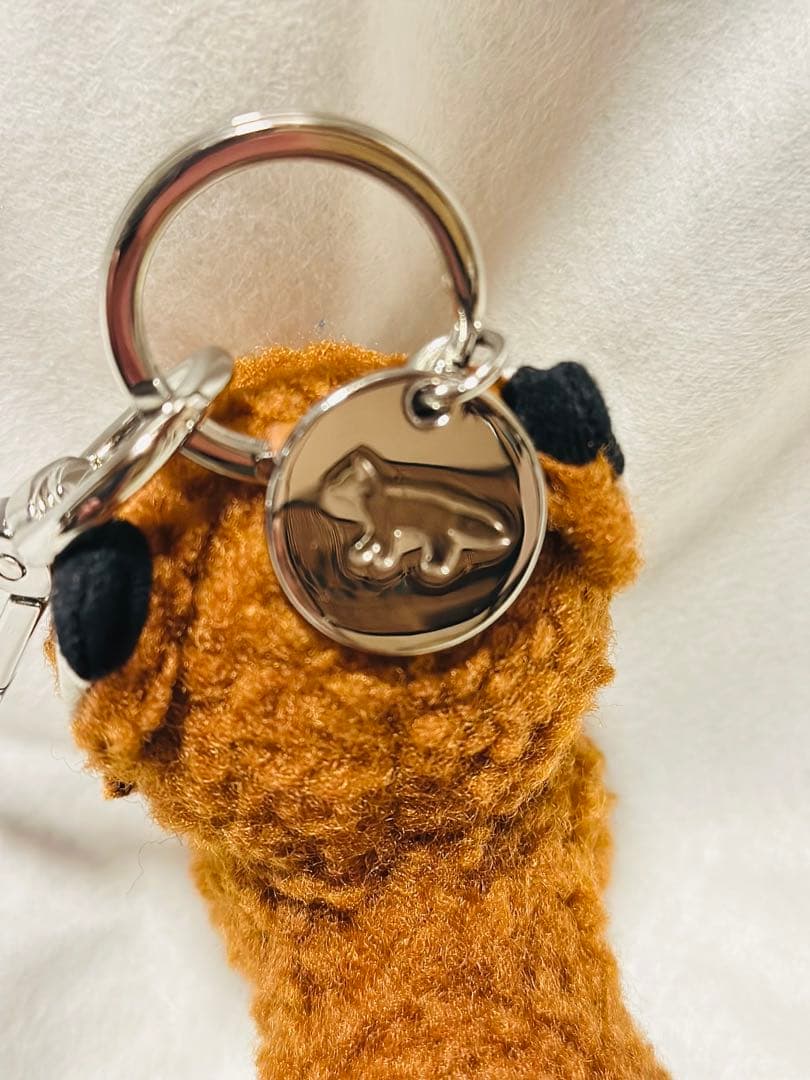 メゾンキツネ　ぬいぐるみキーホルダー　チャーム