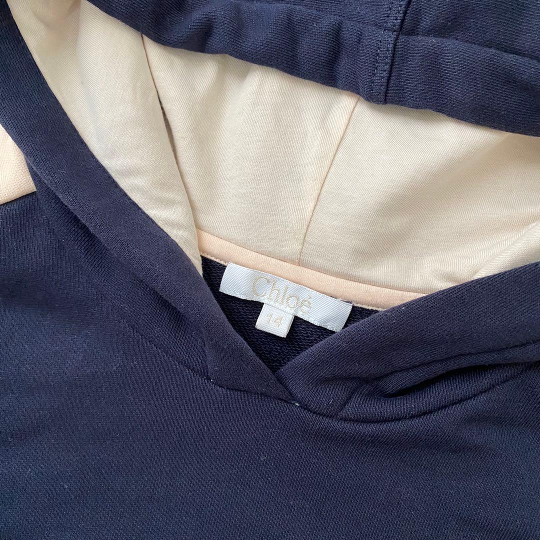 ✨極美品✨Chloe クロエ　ロゴワンピース　スウェットワンピース　160cm