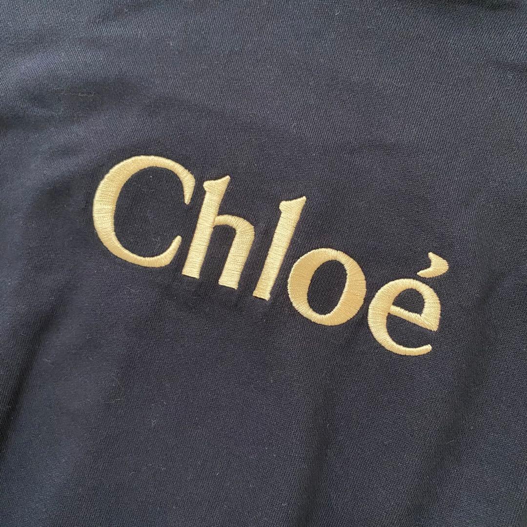 ✨極美品✨Chloe クロエ　ロゴワンピース　スウェットワンピース　160cm