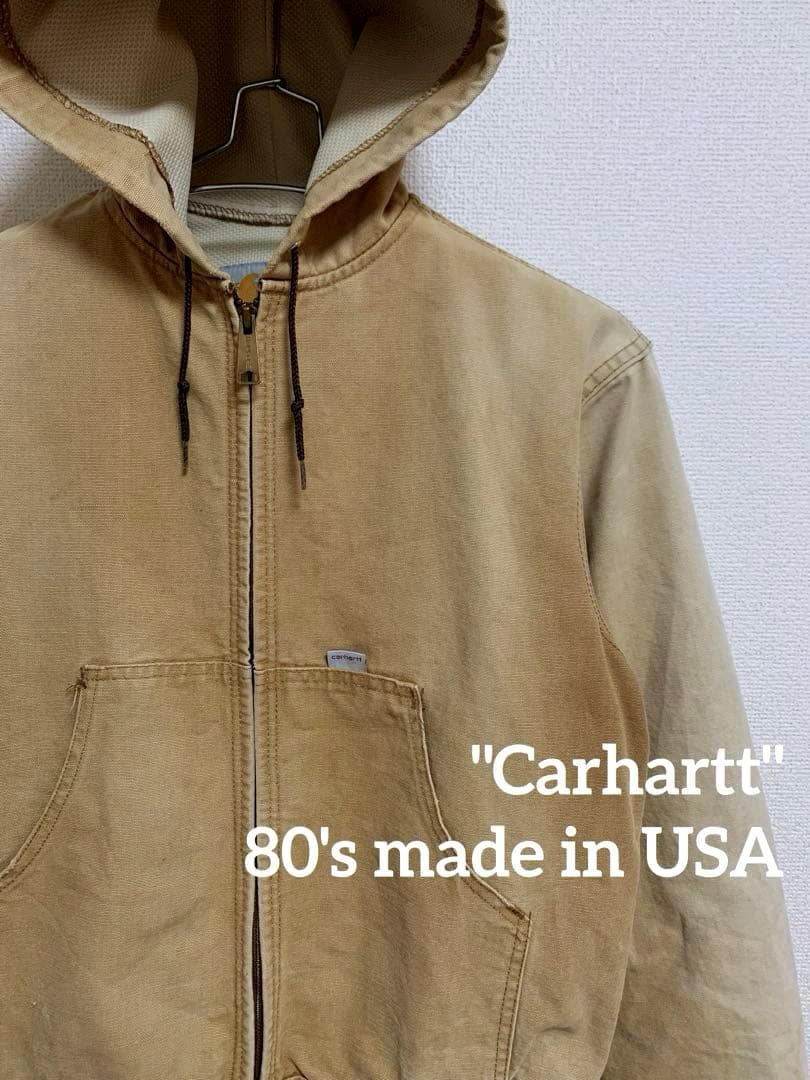 か*ち様 【80s USA製】Carhartt active jacket 希少