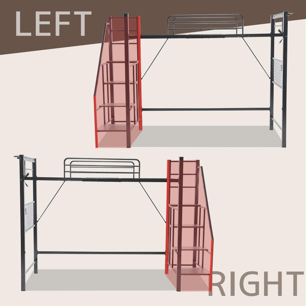赤字価格！コンセント付きシステムベット(S)スチール 耐震　BLACK