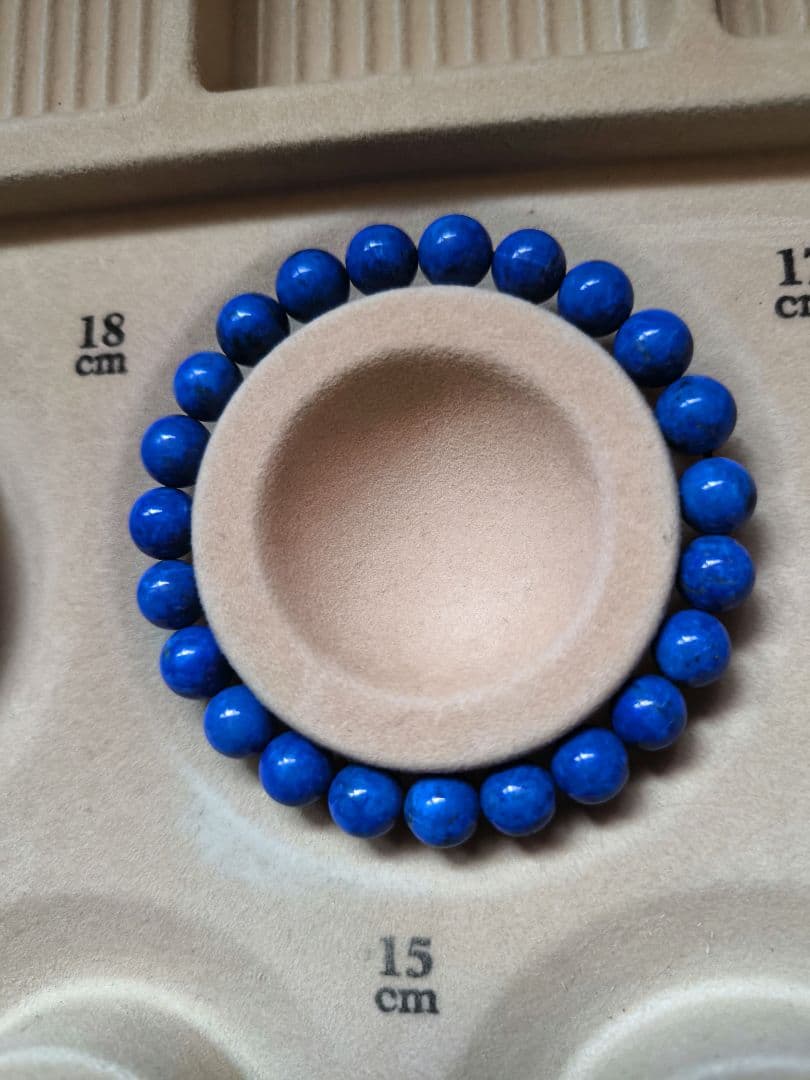希少レア☆ライトブルー ラピスラズリ ブレスレット 天然石