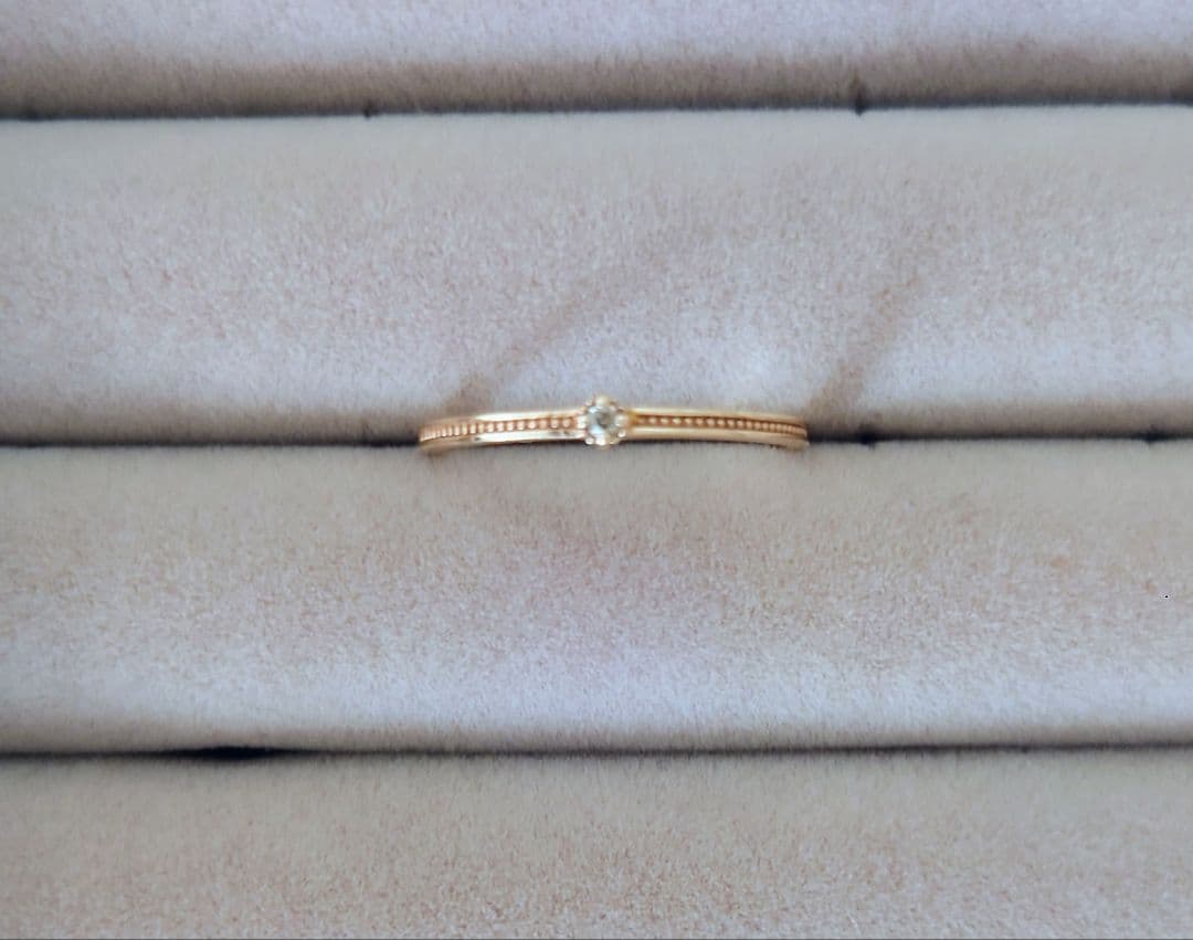 ete エテ　K10 ダイヤモンド　リング 11号