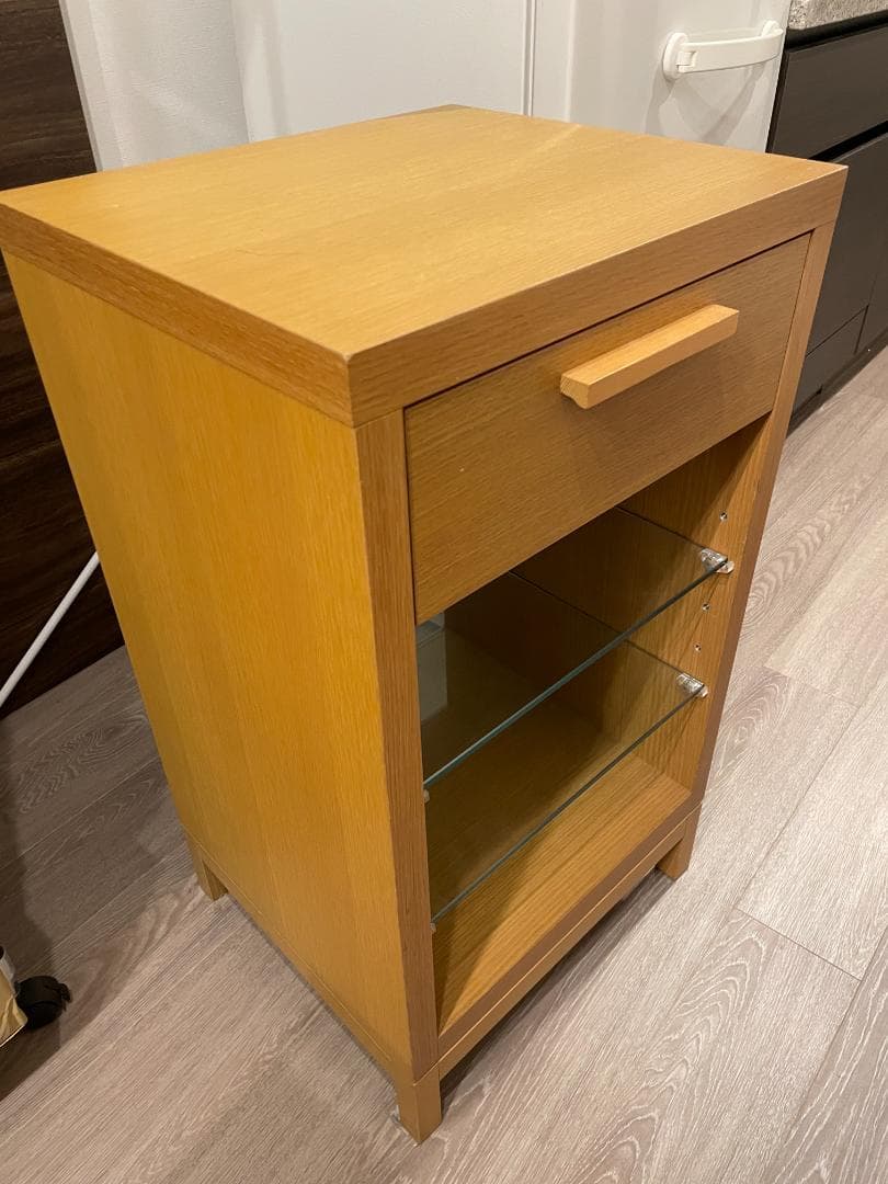 サイドテーブル　棚　ボード　アクタス　 ベッドサイドテーブル電話台ナイトテーブル