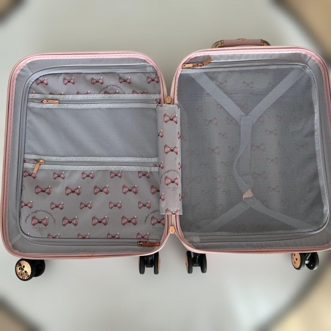 TED BAKER キャリーバッグ ピンク　機内持込スーツケース