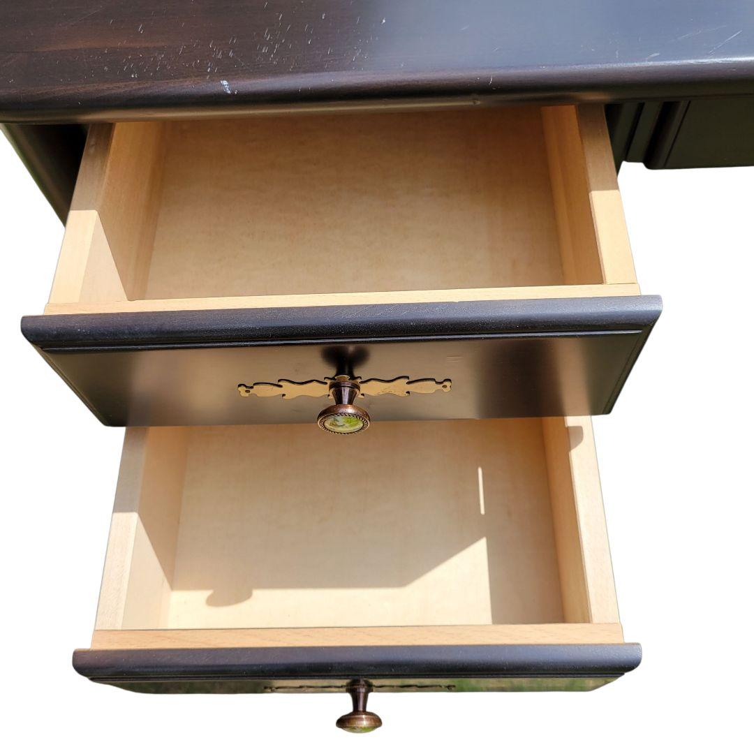 【極希少】カリモク Karimoku 高級デスク 書斎デスク 引き出し