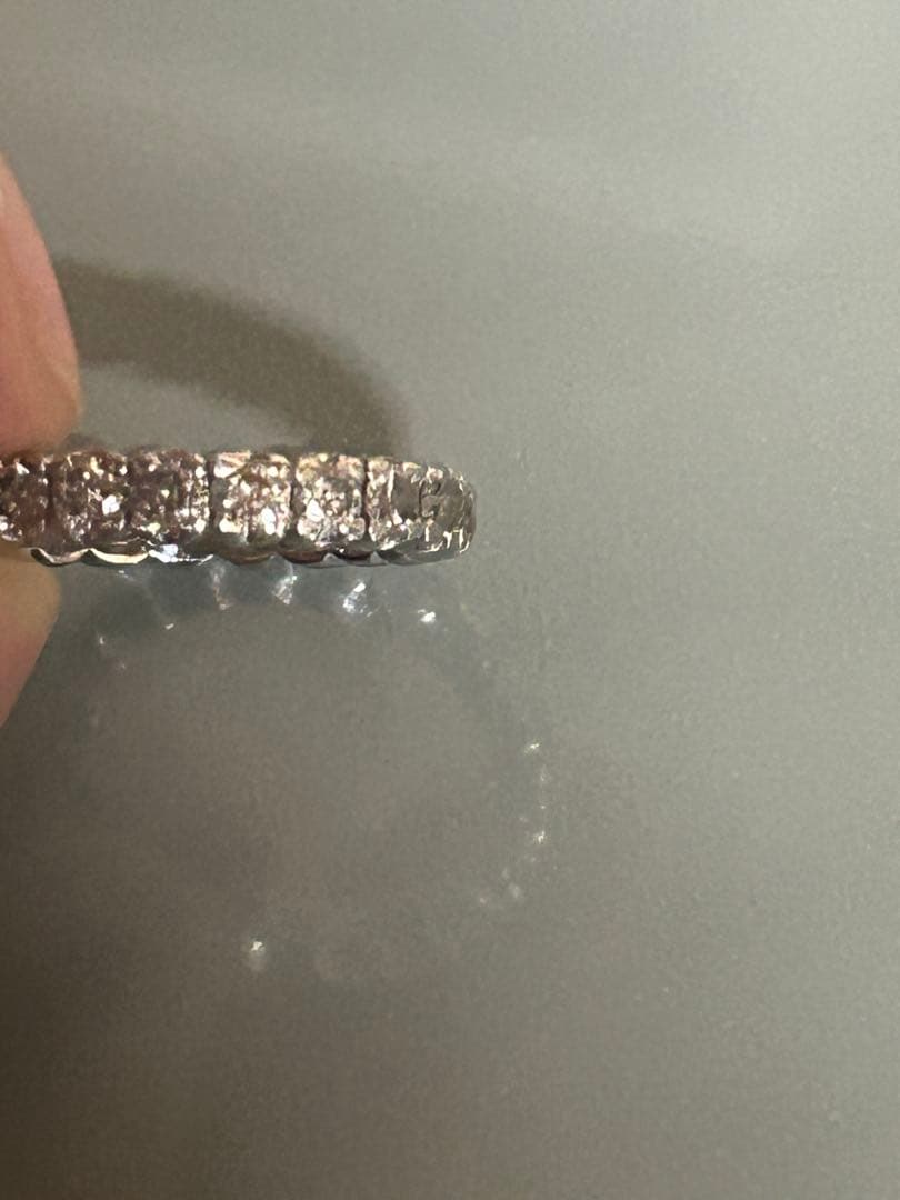 Pt1000 フルエタニティリング