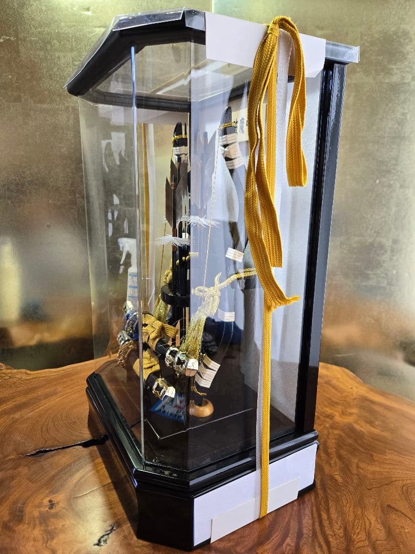 【展示品限り】正月飾り　破魔弓　ケース飾り　※閉店セール　Y10