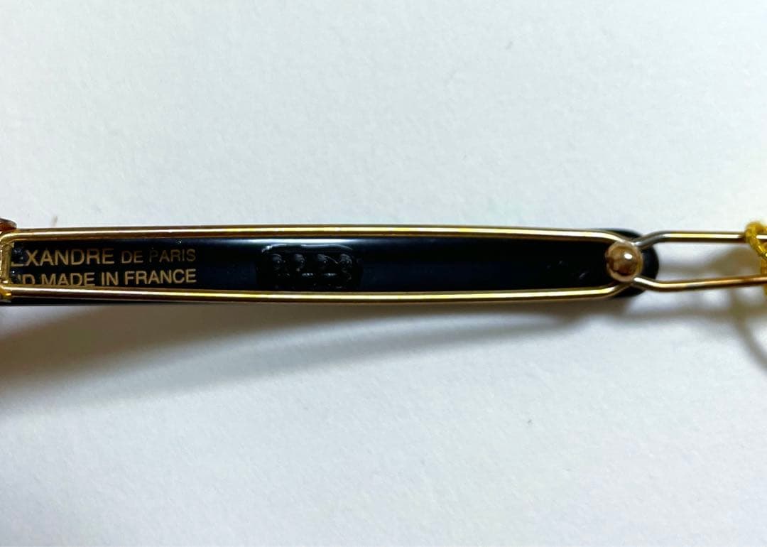 ALEXANDRE DE PARIS アレクサンドルドゥパリ ヘアピン　黒