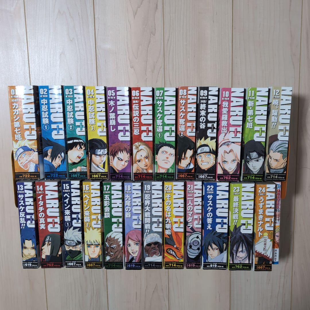 NARUTO　ナルト　JUMP REMIX 全24巻セット　コンビニ版　オマケ付