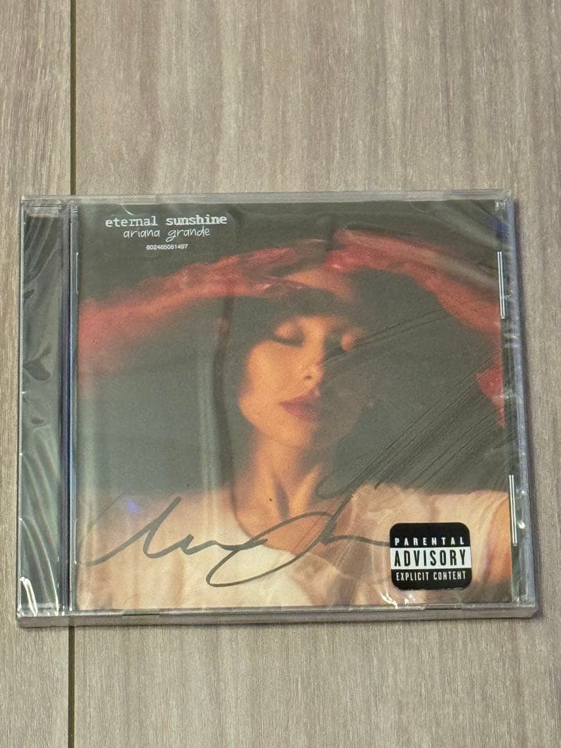 Ariana Grande Eternal Sunshine サイン CD