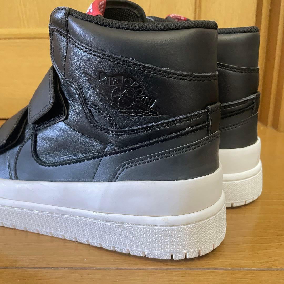 試着程度 ナイキ エアジョーダン1 レトロ ハイ ダブル ストラップ レザー27