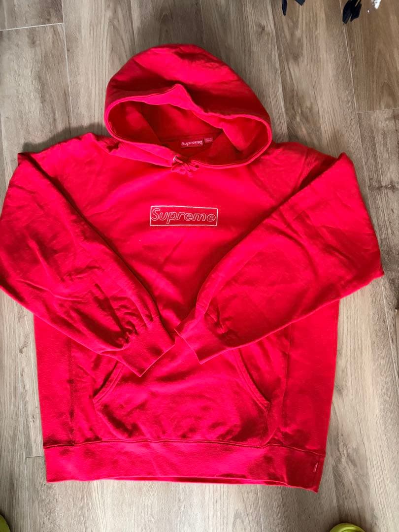 Supreme x KAWS Chalk Box Logo 2点セット　Lサイズ