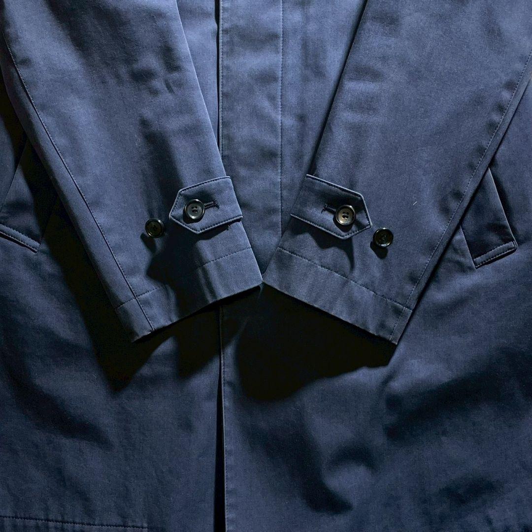 美品✨シップス × ロロピアーナ ステンカラーコート ダウンライナー ネイビーM