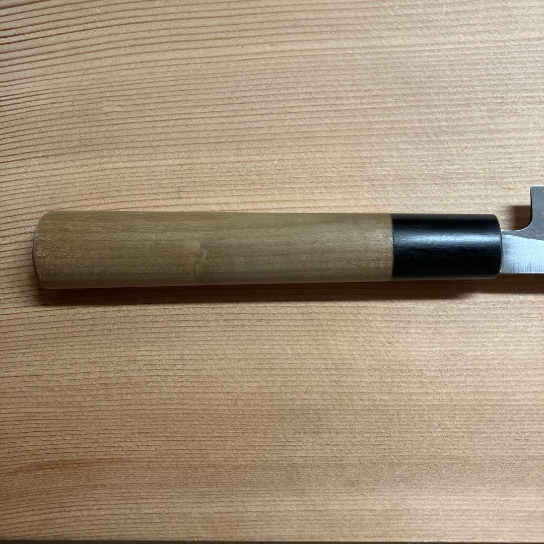 菊一文字別作　フグ引き包丁　白鋼　天然砥石で本刃付け済み❗️