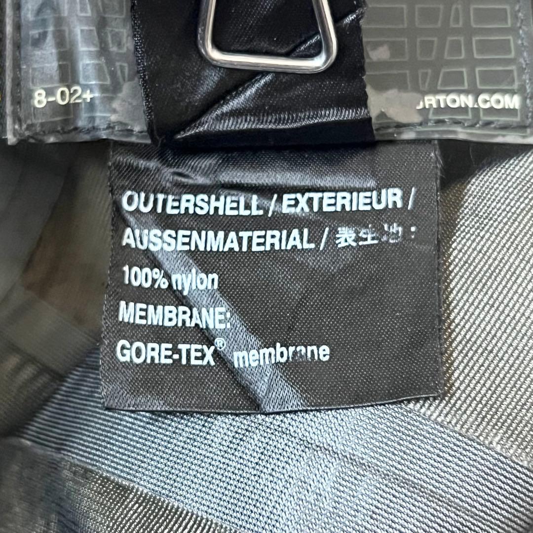 3275 バートン　パンツ ak ゴアテックス メンズ　M ブラック 無地